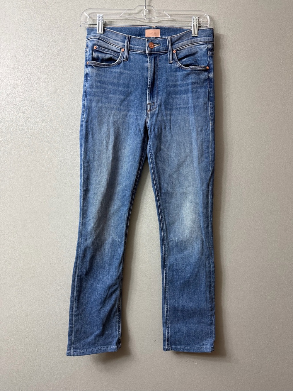 MOTHER the mid rise dazzler ankle jeans 27
